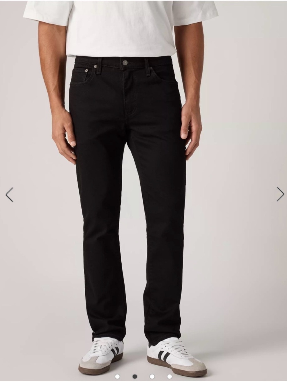 Levi's Men's 511 Slim Black Jeans Waist 34 x length 36